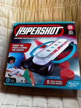 Hasbro Gaming Hypershot Electronic Tabletop Hockey Game F9917